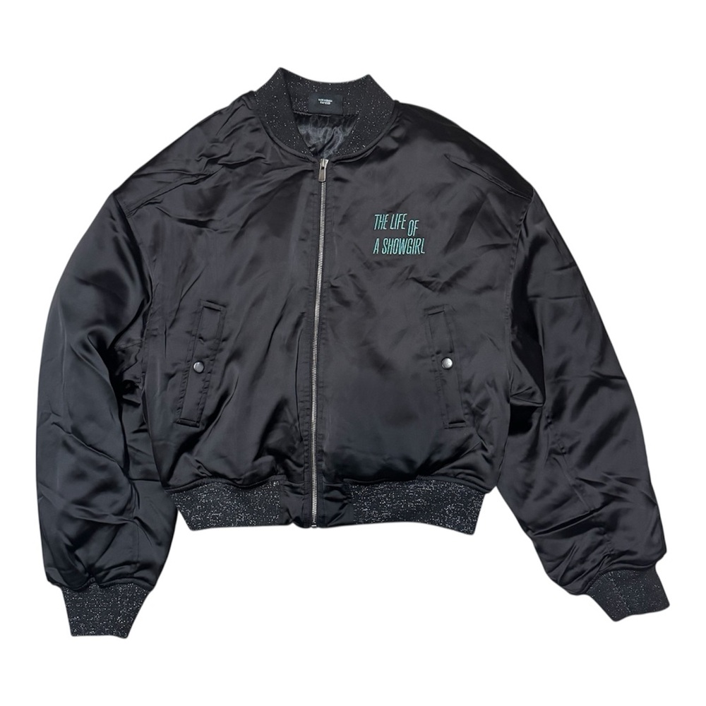 Taylor Swift The Life Of A Showgirl GOT A WI$HLI$T BOMBER JACKET NWOT